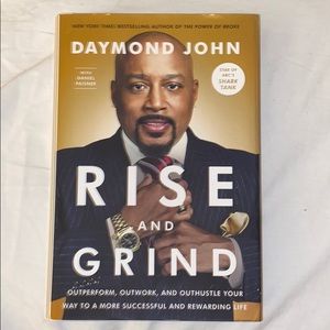 “Rise and Grind” by Daymond John; signed copy!!